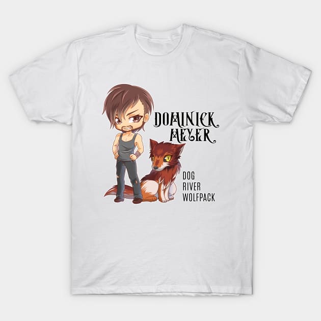 Dominick Meyer Chibi Art T-Shirt by KimbraSwain